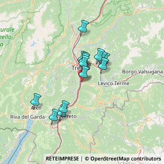Mappa Via Pomeranos, 38100 Trento TN, Italia (11.275)