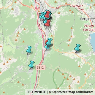 Mappa Via Pomeranos, 38100 Trento TN, Italia (3.949)