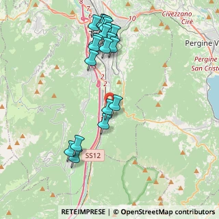 Mappa Via Pomeranos, 38100 Trento TN, Italia (4.337)
