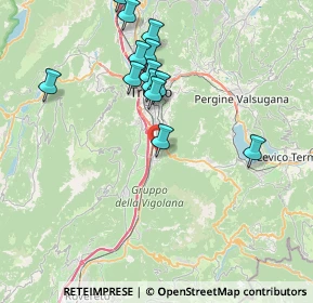 Mappa Via Pomeranos, 38100 Trento TN, Italia (7.57154)