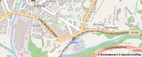 Mappa Feltre
