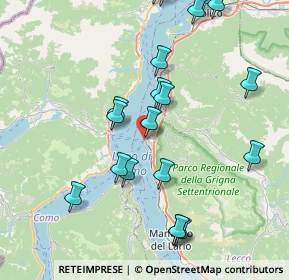 Mappa Via alla Riva, 23829 Varenna LC, Italia (8.909)