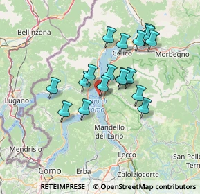 Mappa Via alla Riva, 23829 Varenna LC, Italia (11.52)