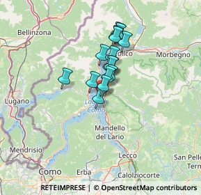 Mappa Via alla Riva, 23829 Varenna LC, Italia (8.99125)