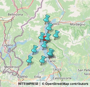 Mappa Via alla Riva, 23829 Varenna LC, Italia (9.41273)