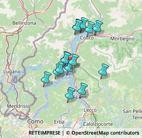 Mappa Via alla Riva, 23829 Varenna LC, Italia (10.69867)