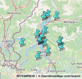 Mappa Via alla Riva, 23829 Varenna LC, Italia (10.13278)