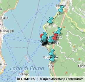 Mappa Via alla Riva, 23829 Varenna LC, Italia (0.8385)