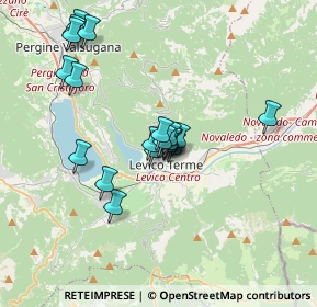 Mappa SP 11, 38056 Levico Terme TN, Italia (2.9475)
