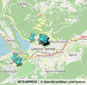 Mappa Via G. de Vettorazzi, 38056 Levico Terme TN, Italia (0.774)