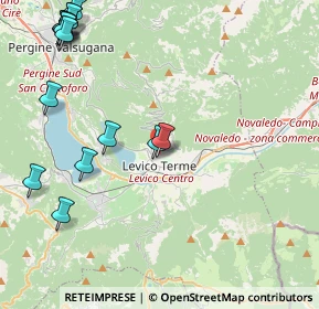 Mappa Via G. de Vettorazzi, 38056 Levico Terme TN, Italia (5.55)