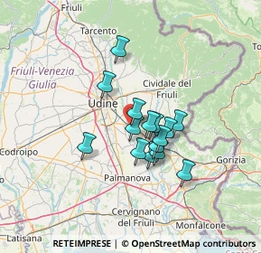 Mappa Via d'Orment, 33042 Buttrio UD, Italia (9.37133)
