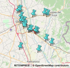 Mappa Via d'Orment, 33042 Buttrio UD, Italia (6.5605)
