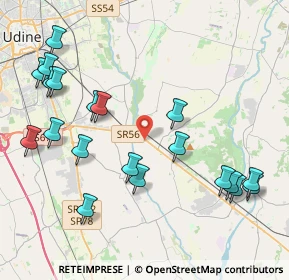Mappa Via d'Orment, 33042 Buttrio UD, Italia (4.7375)