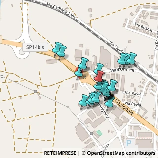 Mappa Via d'Orment, 33042 Buttrio UD, Italia (0.18148)