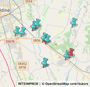 Mappa Via Guglielmo Oberdan, 33042 Buttrio UD, Italia (3.51583)