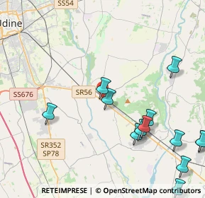 Mappa Via Guglielmo Oberdan, 33042 Buttrio UD, Italia (5.52857)