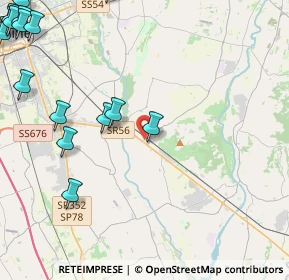 Mappa Via Guglielmo Oberdan, 33042 Buttrio UD, Italia (6.76471)