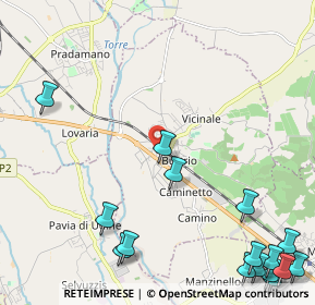 Mappa Via Guglielmo Oberdan, 33042 Buttrio UD, Italia (3.29313)