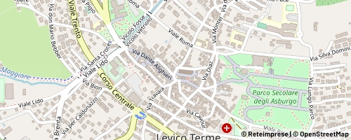 Mappa Levico Terme