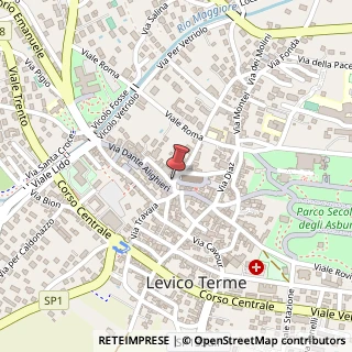Mappa Vicolo Rocche, 2, 38056 Levico Terme, Trento (Trentino-Alto Adige)