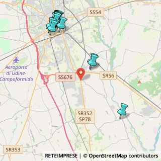 Mappa SR 352, 33100 Udine UD (5.7045)