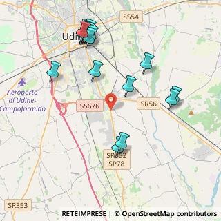 Mappa SR 352, 33100 Udine UD (4.7735)