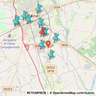 Mappa SR 352, 33100 Udine UD (4.16727)