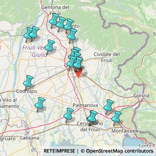 Mappa SR 352, 33100 Udine UD (16.833)