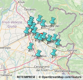 Mappa , 33042 Buttrio UD, Italia (9.7965)