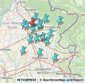 Mappa , 33042 Buttrio UD, Italia (11.07263)