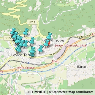 Mappa Via per Selva, 38056 Levico Terme TN, Italia (1.1505)
