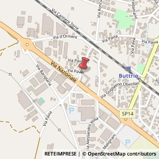 Mappa Via Pavia, 93, 33042 Buttrio, Udine (Friuli-Venezia Giulia)