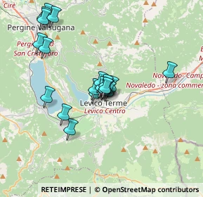 Mappa Vicolo Rocche, 38056 Levico Terme TN, Italia (2.9815)