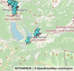 Mappa Vicolo Rocche, 38056 Levico Terme TN, Italia (6.15231)