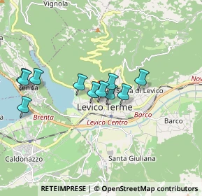 Mappa Vicolo Rocche, 38056 Levico Terme TN, Italia (1.48545)