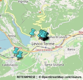 Mappa Vicolo Rocche, 38056 Levico Terme TN, Italia (0.6145)