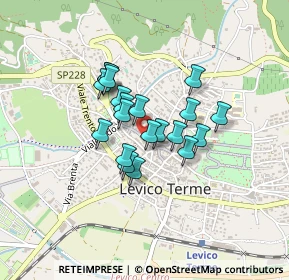 Mappa Vicolo Rocche, 38056 Levico Terme TN, Italia (0.2885)