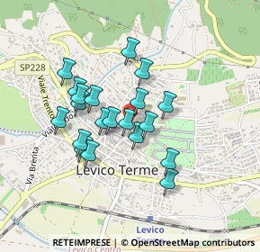 Mappa Via Diaz, 38056 Levico Terme TN, Italia (0.352)