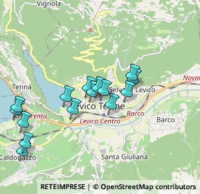 Mappa Via Diaz, 38056 Levico Terme TN, Italia (1.74533)