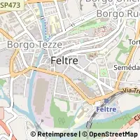 Mapa Feltre