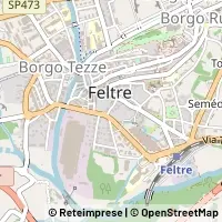 Mapa Feltre
