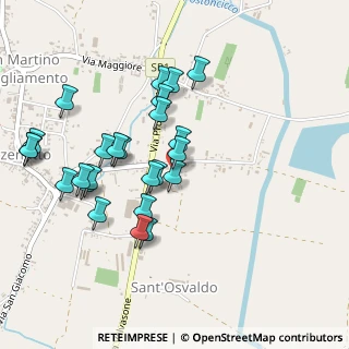 Mappa Via Tonello, 33098 San Martino Al Tagliamento PN, Italia (0.48)