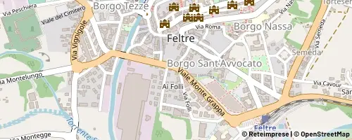 Mappa Feltre