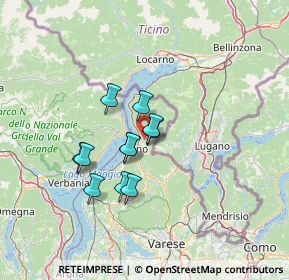 Mappa Via Crevella, 21016 Luino VA, Italia (9.89727)