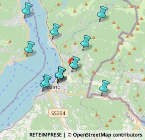 Mappa Via Crevella, 21016 Luino VA, Italia (3.57583)