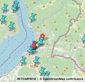 Mappa Via Crevella, 21016 Luino VA, Italia (5.2365)