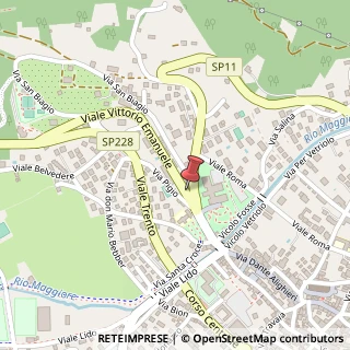 Mappa Via Vittorio Emanuele, 14, 38056 Levico Terme, Trento (Trentino-Alto Adige)