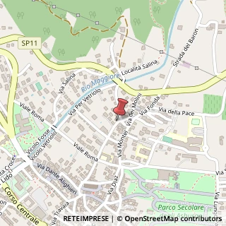 Mappa Via Monsignor Domenico Caproni, 58, 38056 Levico Terme, Trento (Trentino-Alto Adige)