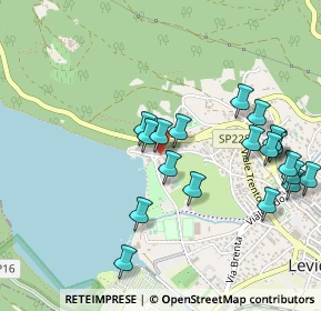 Mappa Viale Belvedere, 38056 Levico Terme TN, Italia (0.5145)